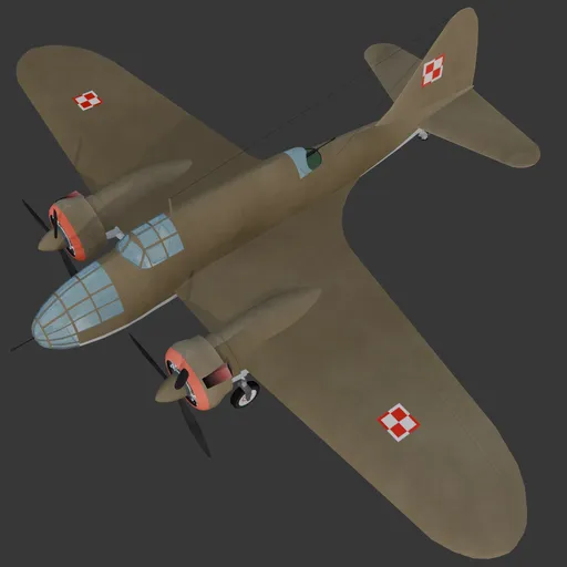 Bomber PZL37 Los