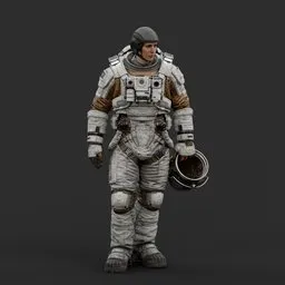 Astronaut Posed
