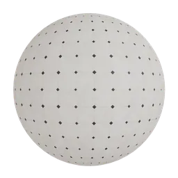 Geometric floor tile