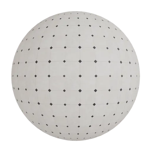 Geometric floor tile