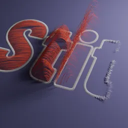 Stitched Sewing Typography Animation