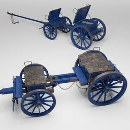 Prussian Ammunition wagon & Limber 1842