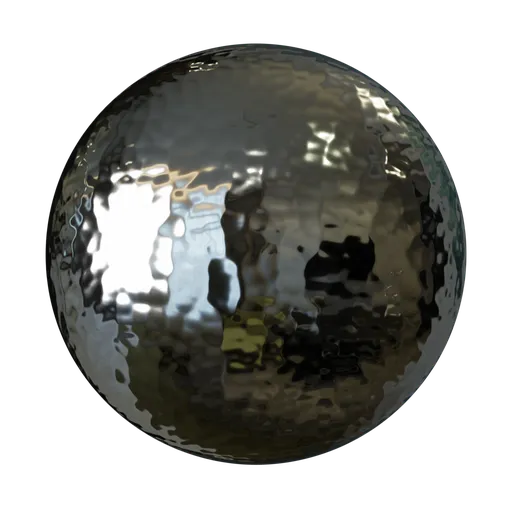 Hammered platinum