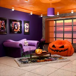 Boo-tiful Living Room