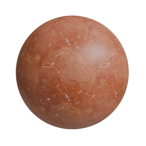 Red stone marble