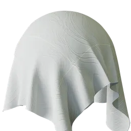 Graphical White Jacquard