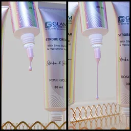 cosmetics cream liquid dripping shot mockup