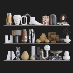 Shelf decor