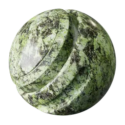 Green marble