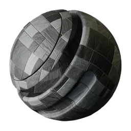 Grey Slate Modular Tiles