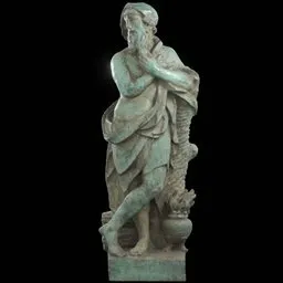 statue of Vs Baroque-statue