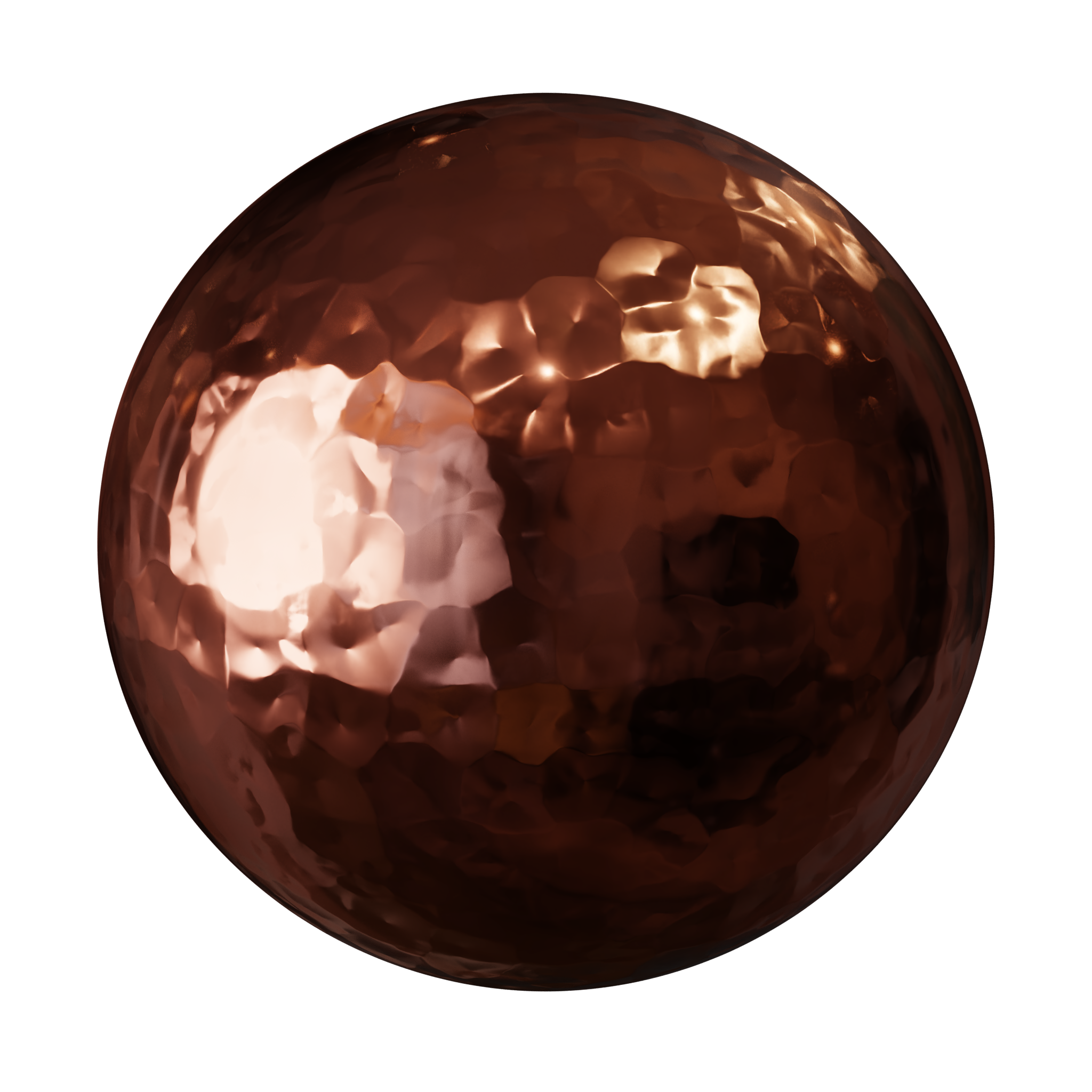 Hammered Copper Free Metal Materials Blenderkit