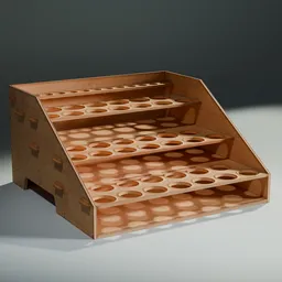Paint Bottle Rack