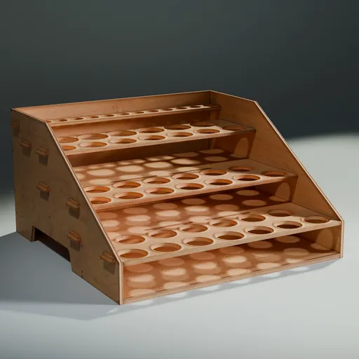 Paint Bottle Rack