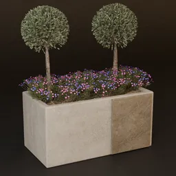 SJ-Peaceful Plant Stone Retreat