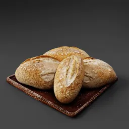 Bread Loaves Tray