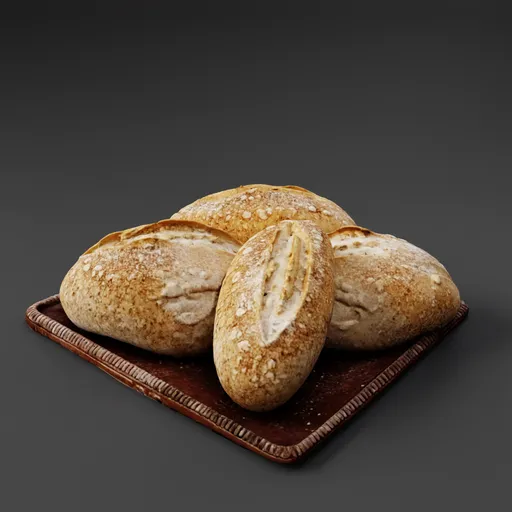 Bread Loaves Tray