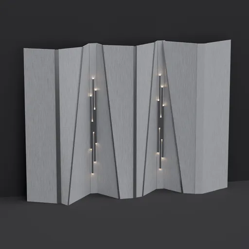 Modern Geometric Upholstered Wall Panel