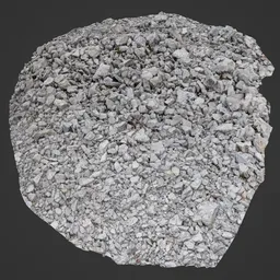 Large Rock Field Photoscan