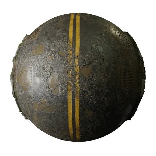 Wet damadge road 4k