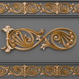 MK Trim Ornament Vol7 10