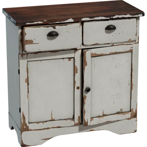 Painted Wooden Cabinet