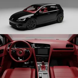 Volkswagen-golf-7-5-r(Rigged)