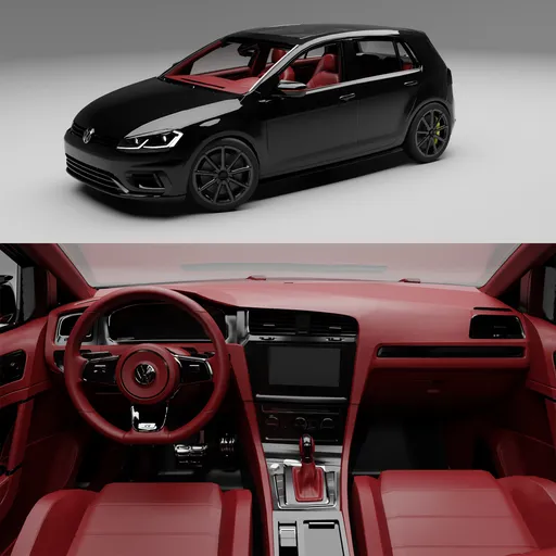 Volkswagen-golf-7-5-r(Rigged)