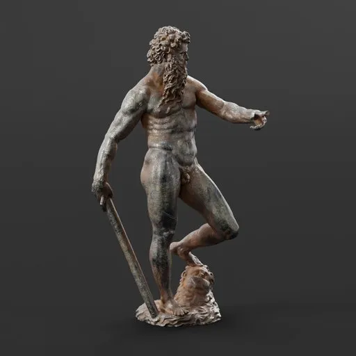 statue of Giambologna neptune