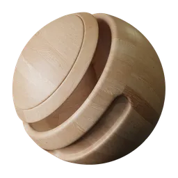 Regular-lay oak parquet