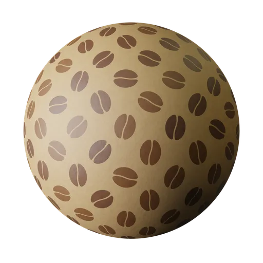 Coffee Bean Kraft Paper