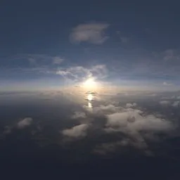 Aerial Clouds Landscape Sunny