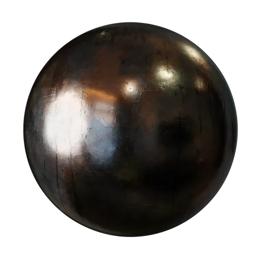 Scraped Steel Copper Patina