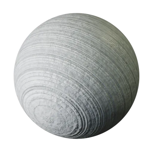 High-quality stripped concrete PBR texture for 3D models in Blender, seamless and procedural for realistic rendering.