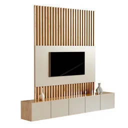 TV wall set