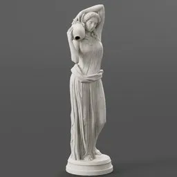 Classical Water Bearer Statue