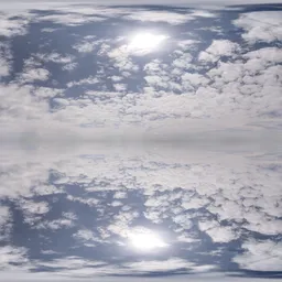 Infinite Real Sky - Hazy Clouds Day