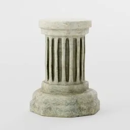 Small stone pillar