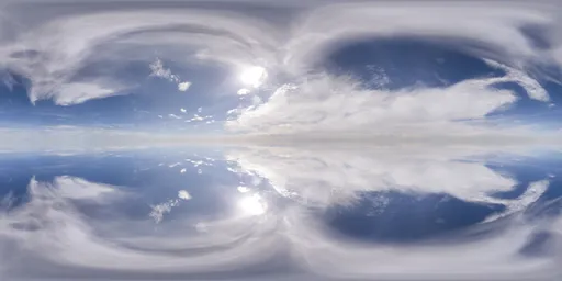 Infinite Real Sky - Sunny Clouds Day