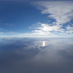 Aerial Mountain Landscape Cloudy Day