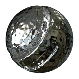 Pebbled Aluminum Finish