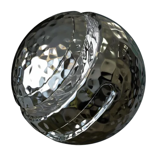 Pebbled Aluminum Finish