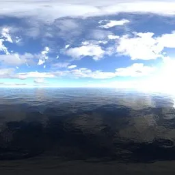 Cloud bluesky sunshine 16k