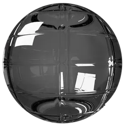 Square Pattern Glass