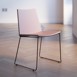 "Get the iconic Clip Chair 3D model for Blender 3D - a versatile and timeless design by Fernando Jaeger. Choose from a range of customization options, including upholstery materials and finishes. Perfect for visualizing dining spaces and bringing style and functionality to your virtual projects."