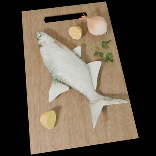 Kitchen Prep Board with Vegetations