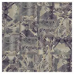 Over the Edge Periwinkle Carpet Tile
