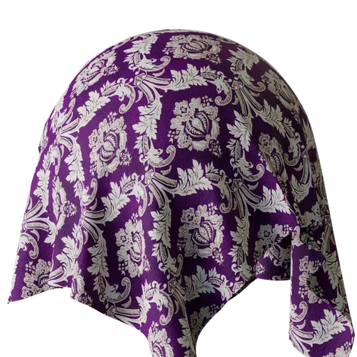 Royal Purple Carpet Fabric
