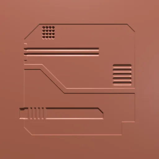 Greeble Panel Brush - 01