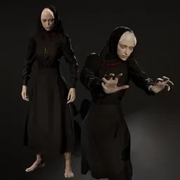 Witch young Baba Yaga